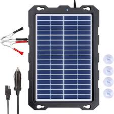 Maybe you would like to learn more about one of these? Buy Powoxi 7 5w Solar Battery Trickle Charger Maintainer 12v Portable Waterproof Solar Panel Trickle Charging Kit For Car Automotive Motorcycle Boat Marine Rv Trailer Powersports Snowmobile Etc Online In Vietnam B07jlwfpx6