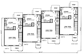 Multi Family Plan 45352 With 4872 Sq