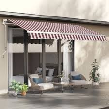patio adjule awning retractable