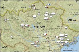 Map Of Sampling Locations Within Northern Vietnam The Size