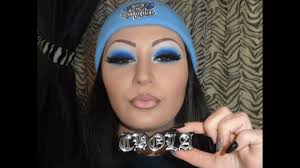 true blue chola makeup tutorial you
