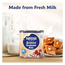 nestle sweetened condensed milk 370g