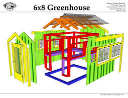Greenhouse 6x8 Pre Cut Kit Jamaica