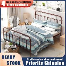 Steel Double Bed With Great