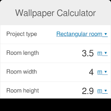 wallpaper calculator