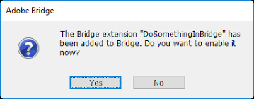 how to install scripts in adobe bridge
