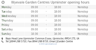 Wyevale Garden Centres Upminster