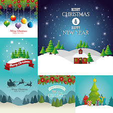 Christmas Card Vector Graphics Art Free Download Design Ai Eps Files Format For Illustrator Vectorpicfree
