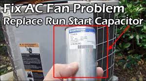 fix ac fan problem replace run start