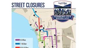 Vermont City Marathon Parking Guide Road Closure Info