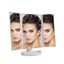 ovente lighted tabletop makeup mirror