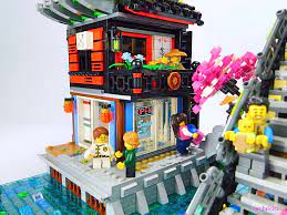 Ninjago City : The Suburbs (An extension to Lego set 70657…