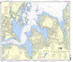 Noaa Chart 12366 Long Island Sound And East River Hempstead Harbor To Tallman Island