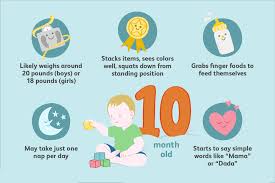 10 month old baby milestones and