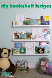 Diy Bookshelf Ledges For The Nursery