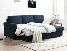 Richmond Blue Corner Sofa Bed Time4sleep