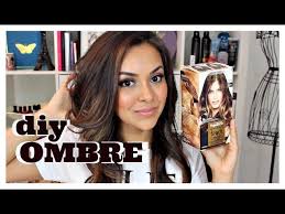 diy ombre hair using l oreal ombre
