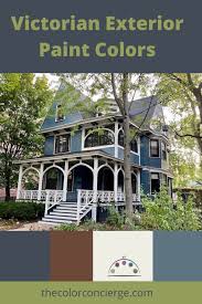 Victorian Exterior Paint Color Scheme