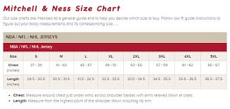 Mitchell And Ness Jersey Sizing Consulteai Com