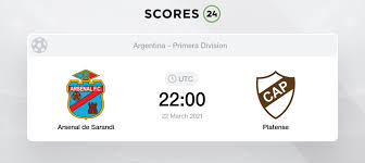 Platense's squad in the season 2021. Arsenal De Sarandi Vs Platense 22 03 2021 Stream Results