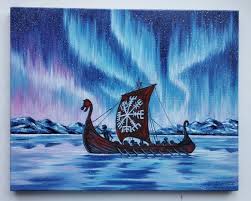 Norse Mythology Painting Original