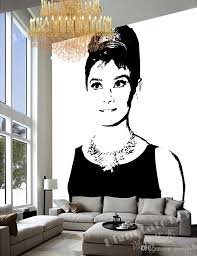 Black And White Wall Mural Pop Art