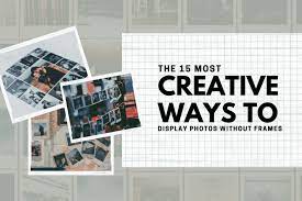 Display Photos Without Frames
