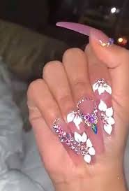 Are you completely enthralled with the idea of creating a 3d manicure like the one we showed you above but your. 35 Dressy And Casual Long Acrylic Nail Designs Nail Art Designs 2020