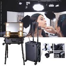 byootique rolling makeup case with led