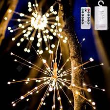 led fireworks lights solar lights