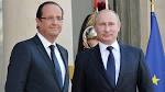 The French and Russian presidents