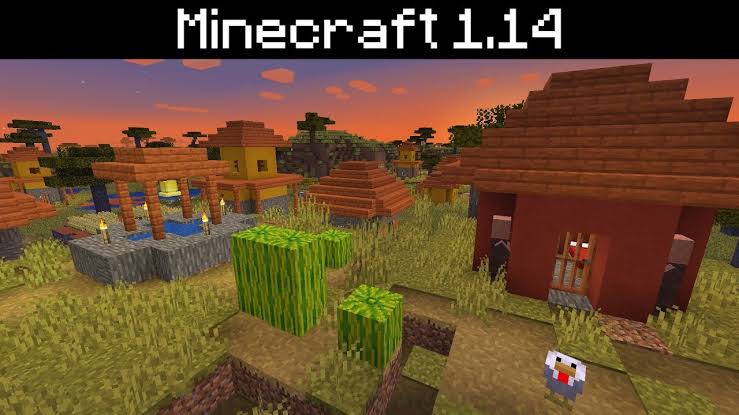 Minecraft Savana Villages in