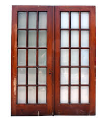 French Doors Oak With Beveled Glass