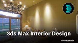 3ds max interior design create and