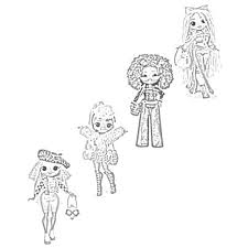 New lol omg are the older sisters of lol surprise dolls. Lol Surprise Coloring Pages