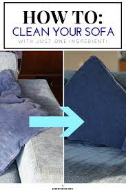 the best way to clean upholstery using