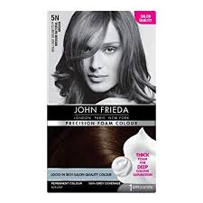 John Frieda Precision Foam Colour Hair Dye Number 5n Medium Natural Brown