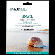mirabelle cosmetics korea snail