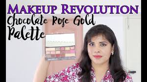 makeup revolution chocolate rose gold