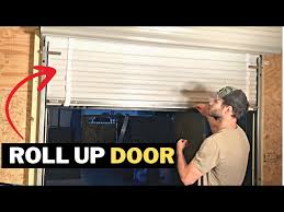 How To Install A Roll Up Door On A Shed