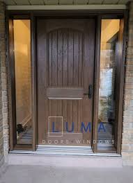 Fiberglass Door With Clear Glass Direct