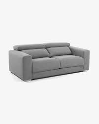 atlanta 3 seater sofa in light grey 210