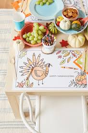 Thanksgiving Kids Table Crafts 3 Free Downloadable