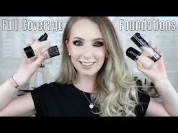 full coverage foundations for pale skin