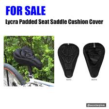 Lycra Padded Seat Saddle Cushion Cover