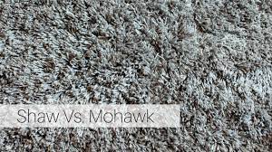 shaw carpeting vs mohawk flooring