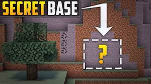 minecraft how to build a secret base