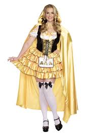 Womens Plus Size Goldilocks Costume
