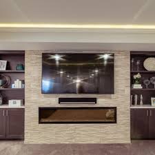 75 All Fireplaces Basement Ideas You Ll