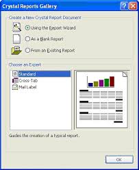 creating crystal report in asp net